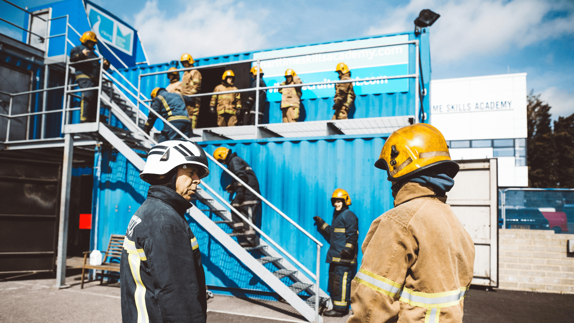 Operational Fire Fighting Training Maritime Skills Academy Dover