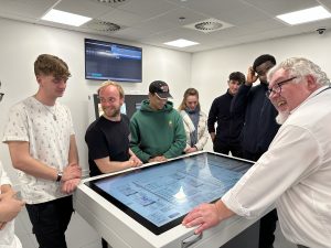 John teaching Chiltern Maritime cadets at MSA Portsmouth | John's Career At Sea Journey