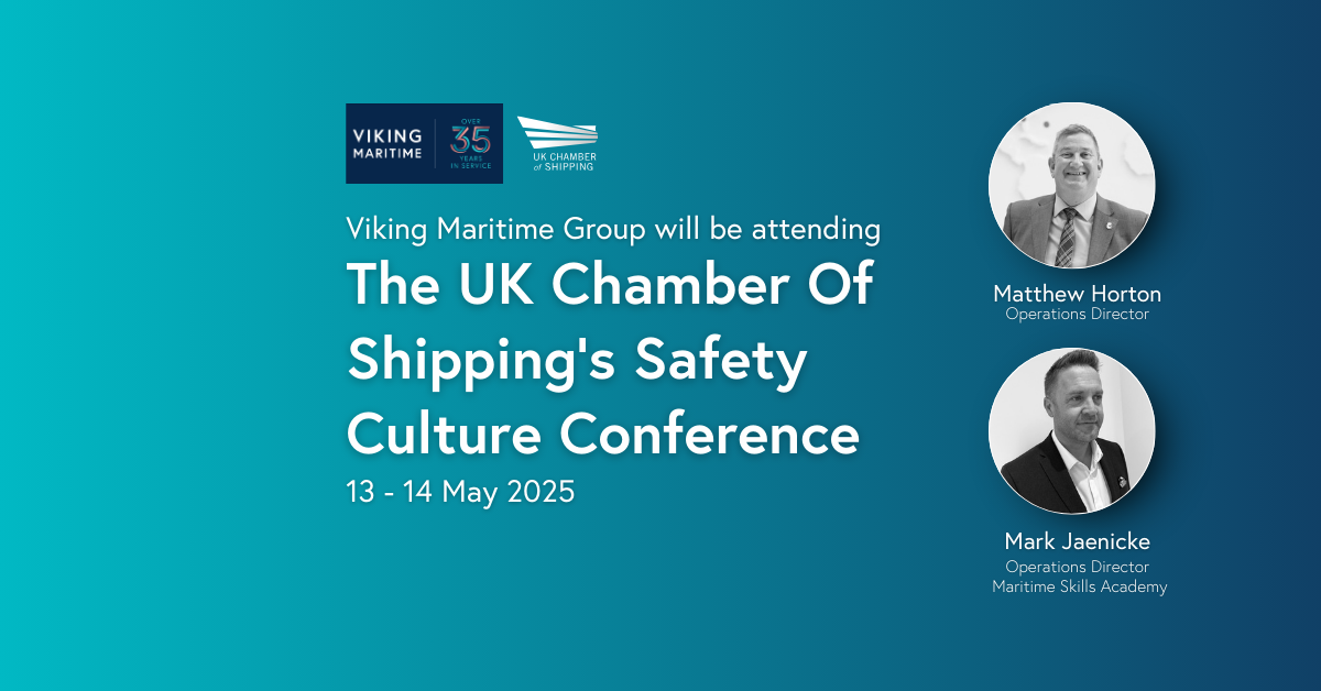 UK Chamber Of Shipping’s Safety Culture Conference
