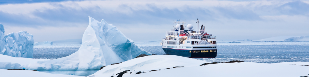 Ship operating in Polar Shipping Region